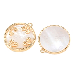 Brass & Natural Shell Pendants&nbsp;SH-CBA7BFE-02A-G