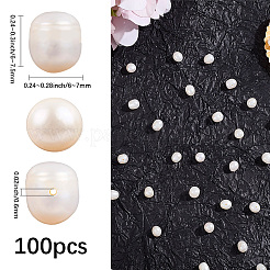 100Pcs Natural Cultured Freshwater Pearl Beads&nbsp;PEAR-LT0001-16