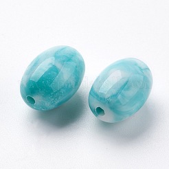 Acrylic Beads&nbsp;MACR-E025-32-12x17mm