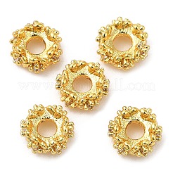 Rack Plating Brass Micro Pave Cubic Zirconia Beads&nbsp;KK-A186-01C-G