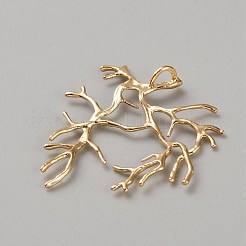 Brass Pendants&nbsp;DIY-WH0430-848KCG