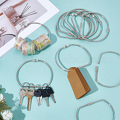 14Pcs Iron & Brass Loose Leaf Book Binder Hinged Rings&nbsp;FIND-UN0010-35