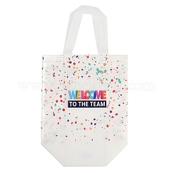 Printed Non-Woven Reusable Folding Wine Bottle Gift Bags with Handle&nbsp;LS-ABAG-C012-04A