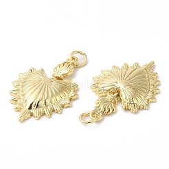 Eco-Friendly Rack Plating Brass Pendants&nbsp;X-KK-R143-17G