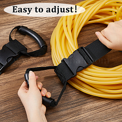 Nylon & PVC Durable Storage Strap with Carrying Handle&nbsp;AJEW-WH0609-762A