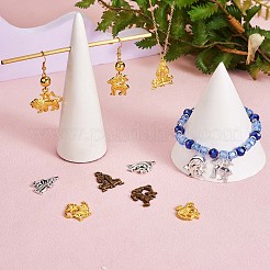 48Pcs Constellation Charm Pendant Twelve Zodiac Sign Pendants Alloy Charm for Jewelry Necklace Bracelet Earring Making Crafts&nbsp;JX340A