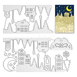 Carbon Steel Cutting Dies Stencils&nbsp;DIY-WH0170-353