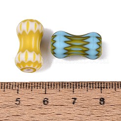 Handmade Millefiori Glass Bone Shape Beads&nbsp;LA-N002-38A