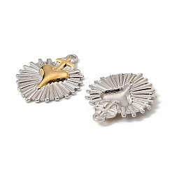 304 Stainless Steel Pendants&nbsp;STAS-T068-73GP