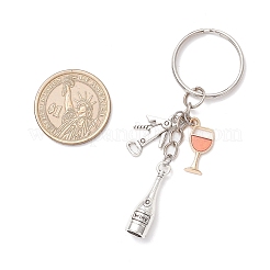 Alloy Enamel Pendant Keychains&nbsp;KEYC-JKC01267
