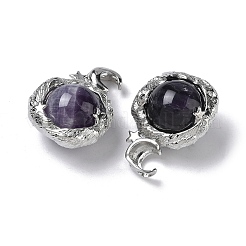 Natural Amethyst Pendants&nbsp;G-A298-02P-08