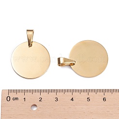 Ion Plating(IP) 304 Stainless Steel Pendants&nbsp;STAS-I135-29G