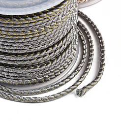 11M Polyester Braided Cord with Cotton Core & Metallic Thread&nbsp;OCOR-Z006-01-31