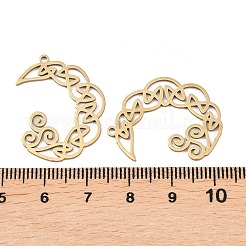 201 Stainless Steel Pendants&nbsp;STAS-I364-15G