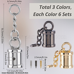 3 Colors Alloy Chain Extender&nbsp;FIND-SC0012-67