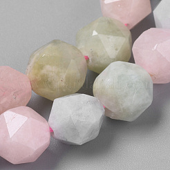 Natural Morganite Beads Strands&nbsp;G-S149-41-10mm