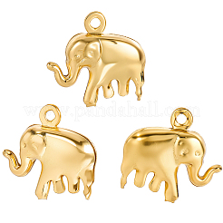 50Pcs 304 Stainless Steel Charms&nbsp;STAS-SC0010-26
