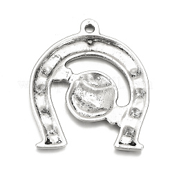 Tibetan Style Alloy Big Pendants&nbsp;PALLOY-Q357-40MAS-NR