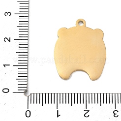 304 Stainless Steel Pendants&nbsp;SA-CBAE115-12G