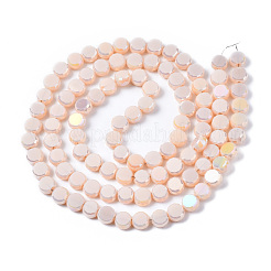 Electroplate Glass Beads Strands&nbsp;EGLA-Q125-002-A06