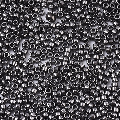 Electroplate Glass Seed Beads&nbsp;X-SEED-S042-01B-01