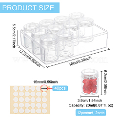 40Pcs Resin Candle Wick Double Sided Adhesive&nbsp;DIY-BC0012-38