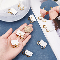 12Pairs 304 Stainless Steel Huggie Hoop Earrings&nbsp;EJEW-SC0001-24