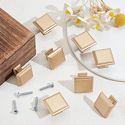 10Pcs Square Alloy Drawer Knobs&nbsp;FIND-GO0004-04
