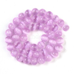 Natural Selenite Beads Strands&nbsp;G-P493-01C