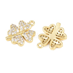 Brass Micro Pave Cubic Zirconia Pendants&nbsp;KK-C162-100G
