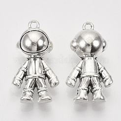 Tibetan Style Alloy Pendants&nbsp;TIBEP-T009-42AS-RS