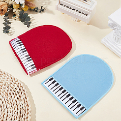 2Pcs 2 Styles Velvet & Microfiber Piano Wiping Gloves&nbsp;AJEW-CN0006-28