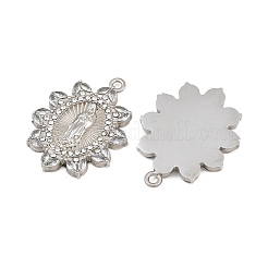 304 Stainless Steel Rhinestone Pendants&nbsp;RB-CBADC81-15P-01