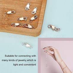 18Pcs 3 Colors Brass Lobster Claw Clasps&nbsp;KK-PH0002-99
