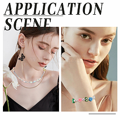 DIY Candy Color Bracelet Necklace Making Kit&nbsp;DIY-PH0009-40