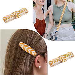 3Skeins Polyester Leaf Jacquard Ribbons&nbsp;SRIB-CY0001-20B