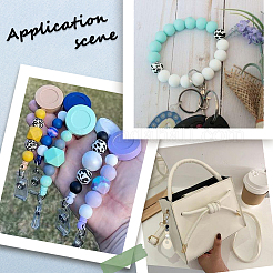 DIY Silicone Beads Bulk Pendant Bracelet Making Kit&nbsp;DIY-SC0024-67