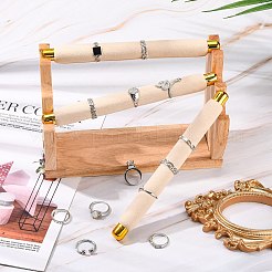 Wood Finger Ring Display Stands&nbsp;NDIS-F003-04B