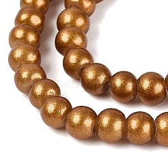 Baking Paint Glass Pearl Beads Strands&nbsp;LS-DGLA-ZX001-05A-17
