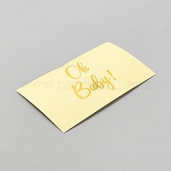 Paper Gilding Stickers&nbsp;DIY-WH0349-522A