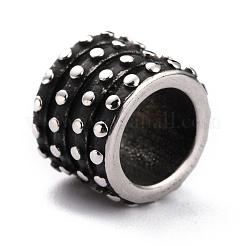 304 Stainless Steel European Beads&nbsp;STAS-B011-10AS