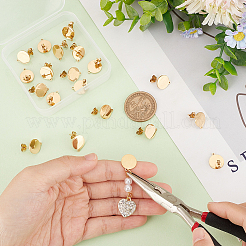 10 Pairs 304 Stainless Steel Stud Earring Findings&nbsp;STAS-UN0042-35
