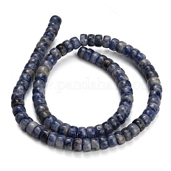 Natural Blue Spot Jasper Beads Strands&nbsp;GG-CBA792A-G02-4x7mm