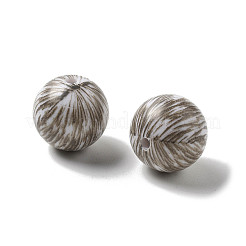 Printing Opaque Acrylic Beads&nbsp;OACR-H049-01A