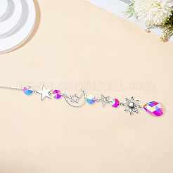 1Pc Iron Big Pendant Decorations&nbsp;DJEW-CN0001-37B