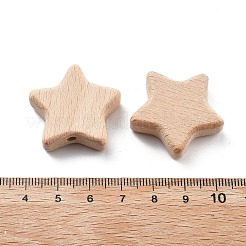 Natural Beech Wooden Baby Teething Toys&nbsp;WOOD-D275-01E