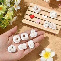 10 Pcs 10 Styles Stationery Series Polymer Clay Cutters Kit&nbsp;ST-CJ0043-095