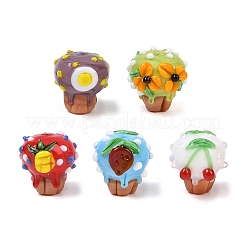 Handmade Bumpy Lampwork Beads&nbsp;LA-CBA1E53-03