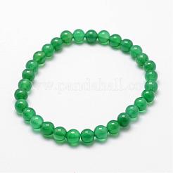 Natural & Synthetic Mixed Stone Beaded Stretch Bracelets&nbsp;BJEW-K127-03-M