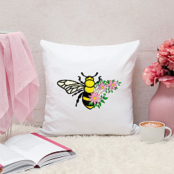 4 Sheets 11.6x8.2 Inch Stick and Stitch Embroidery Patterns&nbsp;DIY-WH0455-014